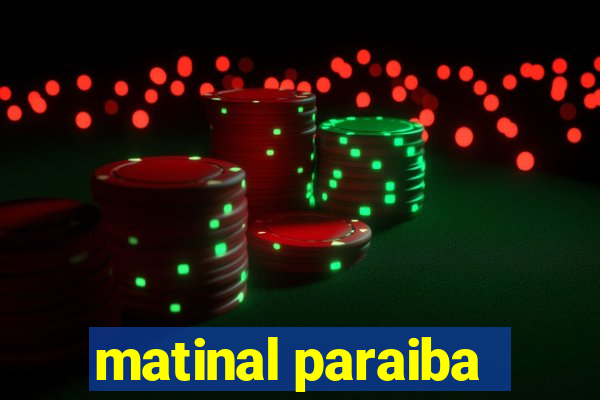 matinal paraiba